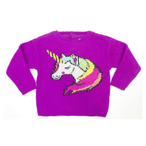 BEL UNICORN JUMPER 6 to 9 MTHS JUMPERS - Allsport