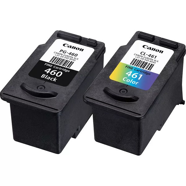 Canon PG-460 Black and CL-461 Colour Ink Cartridge Multipack