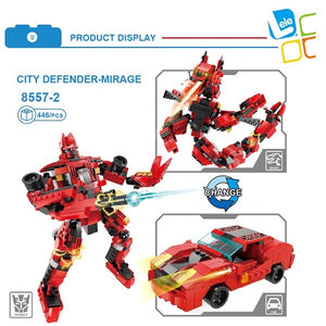City Defender-Mirage building blocks-446 pcs - Allsport