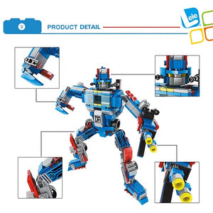 City Defender-Optimus Prime building blocks-478 pcs - Allsport
