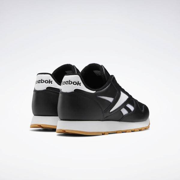 Classic leather mark men's shoes hot sale