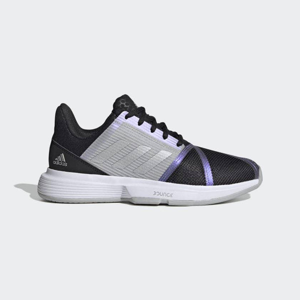 adidas gazelle silver green womens adidas Men's Court Team Bounce 2.0 Shoes White/Black main image 0