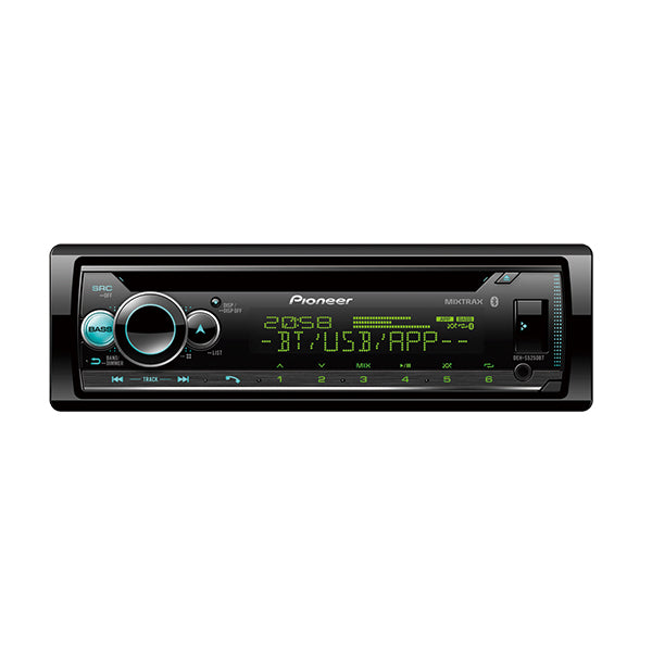 CD Receiver with Dual Bluetooth, Spotify Connect, USB/AUX & Advanced Smartphone Connectivity.