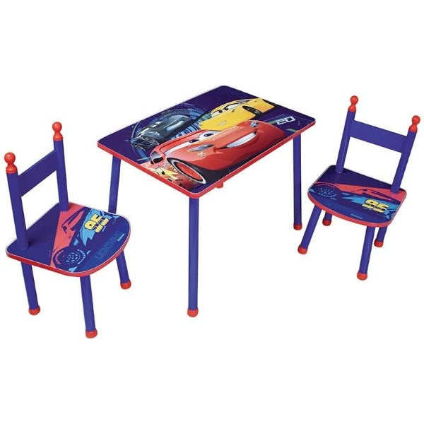 Disney cars table and chair clearance set