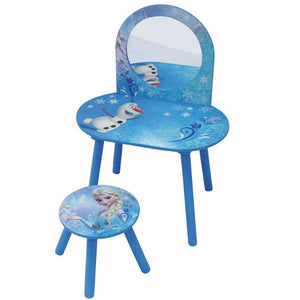 DISNEY FROZEN Dressing Table with Stool - Allsport