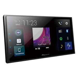 6.8″ Capacitive Touch-screen Multimedia player with Apple CarPlay, Android Auto & Bluetooth.