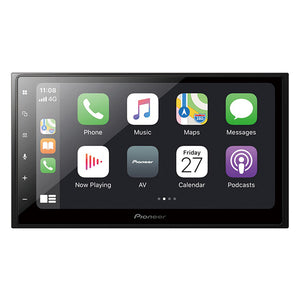 6.8″ Capacitive Touch-screen Multimedia player with Apple CarPlay, Android Auto & Bluetooth.