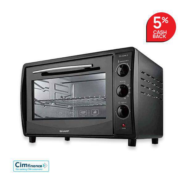 Double Glass Electric Oven 42L - Allsport