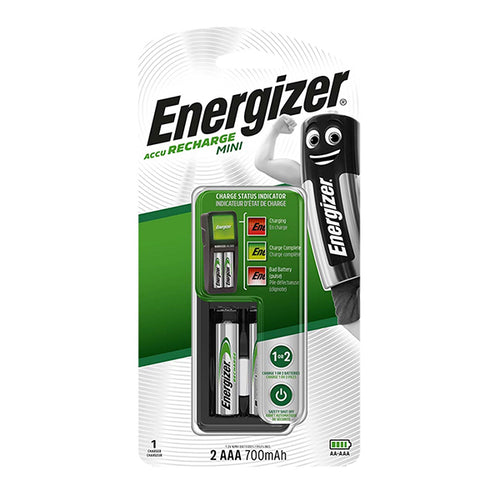 ENERGIZER MINI CHARGER AAA X 2 - INC 2 BAT - Allsport