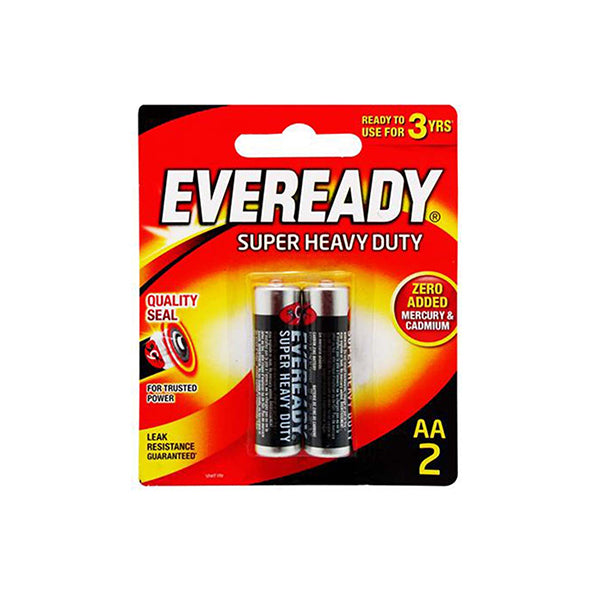 EVEREADY HEAVY DUTY AA X2_1015BP2 - Allsport