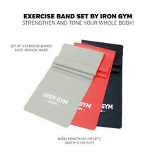 Load image into Gallery viewer, Iron Gym® Exercise Band Set (Set of 3) - Allsport
