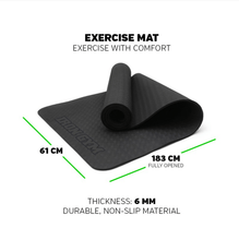 Load image into Gallery viewer, Iron Gym® Exercise Mat (TPE) - 6mm - Allsport
