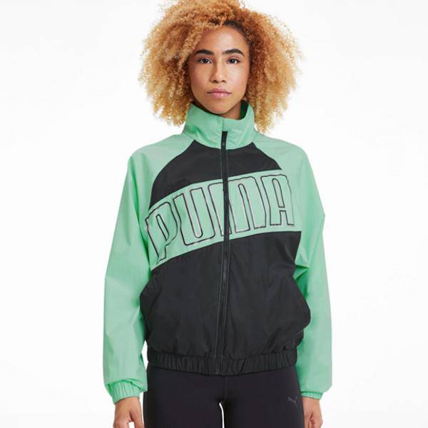 Feel It Windbreaker Pu.Blk-Grn - Allsport