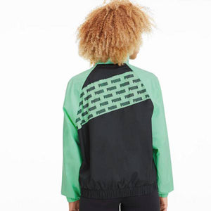 Feel It Windbreaker Pu.Blk-Grn - Allsport