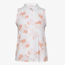 Load image into Gallery viewer, Floral Sleeveless Polo Rosewater - Allsport
