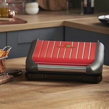 Load image into Gallery viewer, GEORGE FOREMAN STEEL FAMILY GRILL RED-25040
