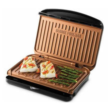 Load image into Gallery viewer, George Foreman Fit Copper Grill Medium-25811
