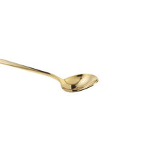 Load image into Gallery viewer, Pack of 4 Golden dessert spoons - Allsport
