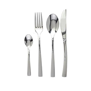 Cutlery 16 pieces silver gloss