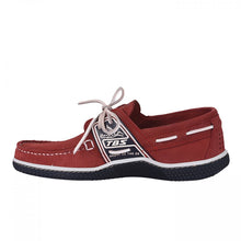 Load image into Gallery viewer, Men&#39;s Boat Shoes Leather Red
