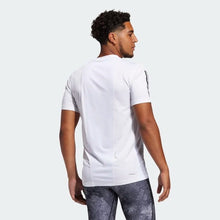 Load image into Gallery viewer, TECHFIT 3-STRIPES FITTED TEE - Allsport

