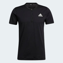 Load image into Gallery viewer, AEROREADY LYTE RYDE SHORT SLEEVE ZIP T-SHIRT - Allsport
