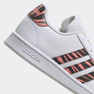 GRAND COURT TIGER-PRINT JUNIOR SHOES
