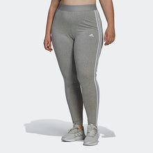 Load image into Gallery viewer, ESSENTIALS 3-STRIPES LEGGINGS (PLUS SIZE)
