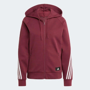 ADIDAS SPORTSWEAR FUTURE ICONS 3-STRIPES HOODED TRACK TOP - Allsport