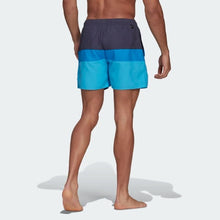 Load image into Gallery viewer, SHORT-LENGTH COLORBLOCK SWIM SHORTS
