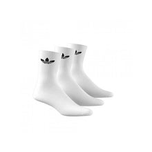 Load image into Gallery viewer, CUSHIONED TREFOIL MID-CUT CREW SOCKS 3 PAIRS
