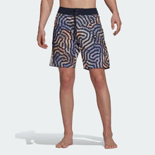 Load image into Gallery viewer, CLASSIC-LENGTH COLOR MAZE TECH BOARD SHORTS
