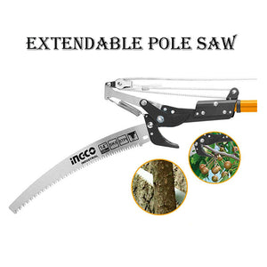 INGCO EXTENDABLE POLE SAW & PRUNER HEPS25281 - Allsport