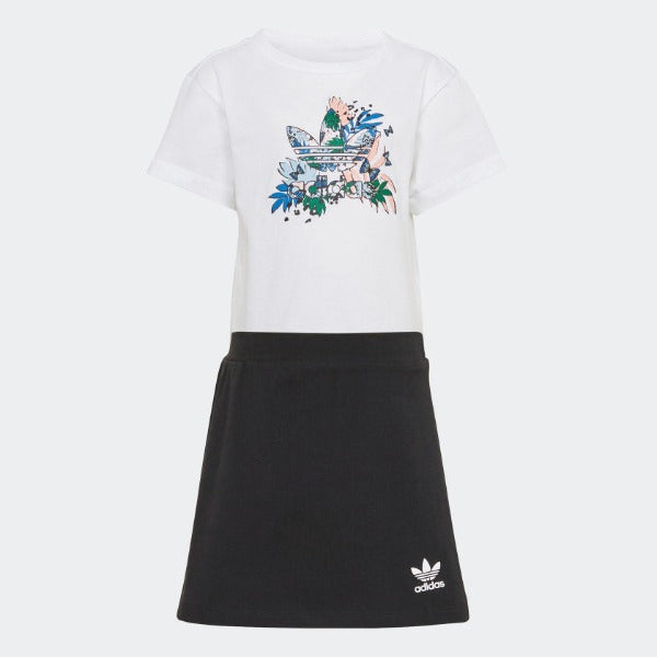 HER STUDIO LONDON ANIMAL FLOWER PRINT SKORT AND TEE SET - Allsport