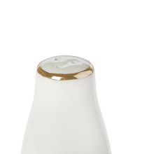 Load image into Gallery viewer, Salt shaker and pepper tree golden trim

