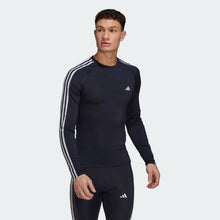 Load image into Gallery viewer, TECHFIT 3-STRIPES TRAINING LONG-SLEEVE TOP
