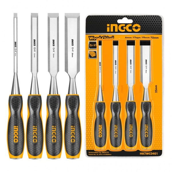 INGCO 4PCS WOOD CHISEL SET - Allsport