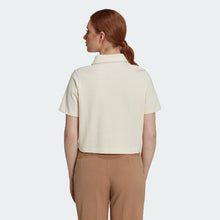 Load image into Gallery viewer, CROP ZIP POLO SHIRT
