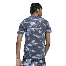 Load image into Gallery viewer, RUN ICONS 3 BAR FULL PATTERN T-SHIRT
