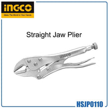 Load image into Gallery viewer, INGCO STRAIGHT JAW PLIER HSJP0110 - Allsport
