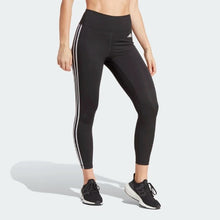 Load image into Gallery viewer, TRAIN ESSENTIALS 3-STRIPES HIGH-WAISTED 7/8 LEGGINGS

