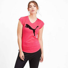 Load image into Gallery viewer, Heather Cat Tee Pink Alert T-SHIRT - Allsport
