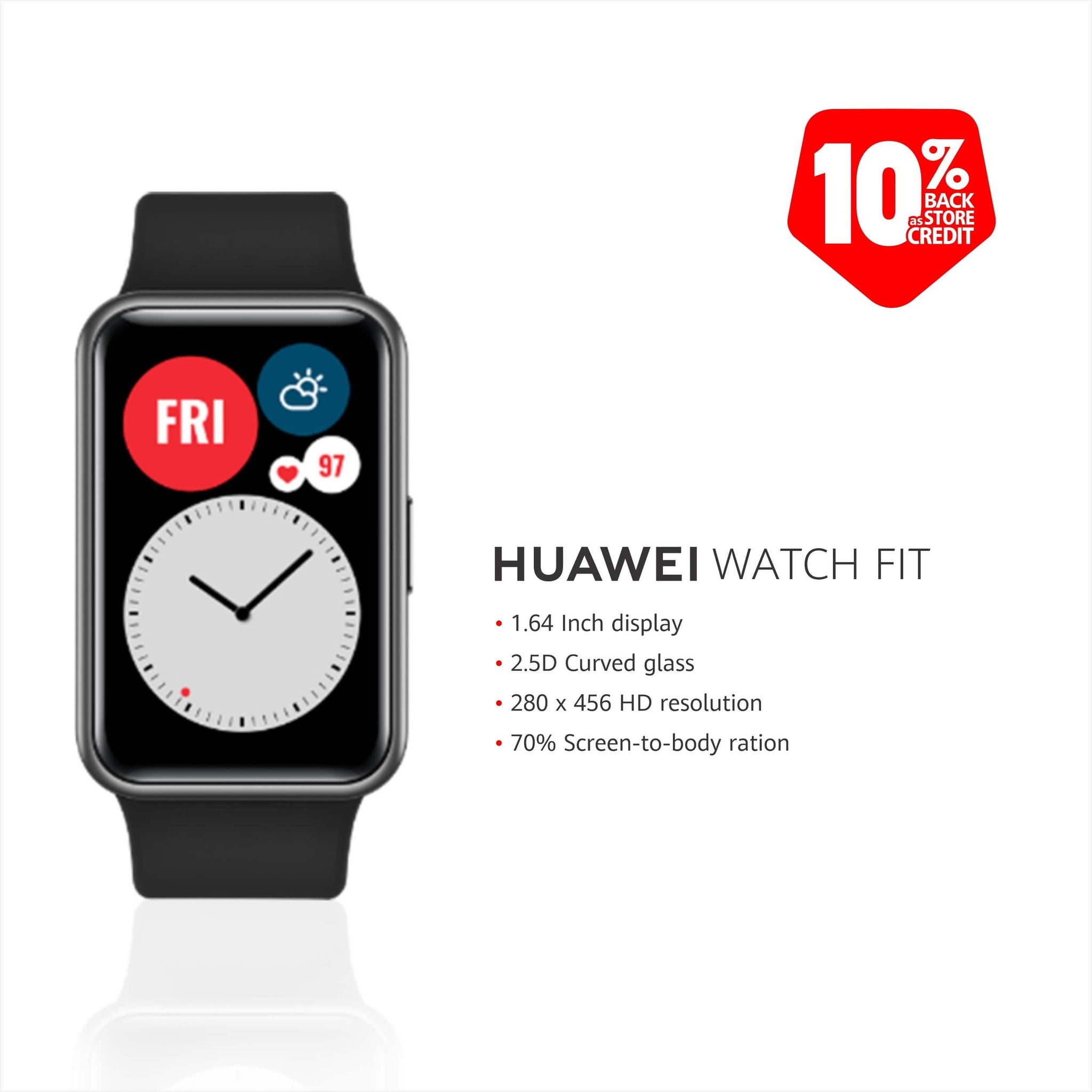 Huawei watch fit screen size outlet
