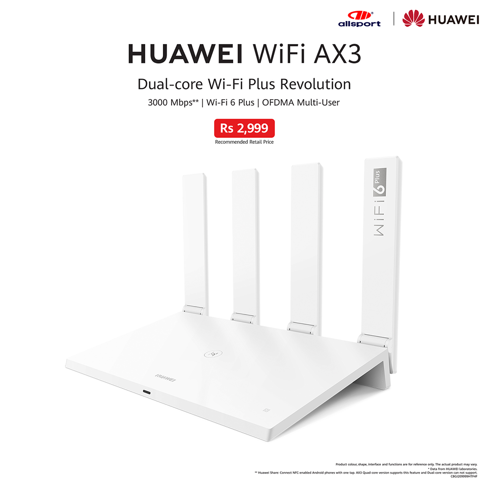 HUAWEI WiFi AX3 DUALCORE - Allsport