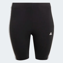 Load image into Gallery viewer, ESSENTIALS 3-STRIPES BIKE SHORTS(PLUS SIZE)
