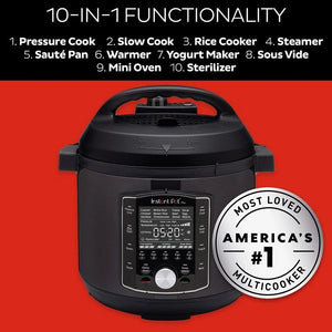 Instant Pot® Pro™ 8-quart Multi-Use Pressure Cooker - Allsport