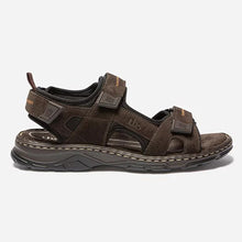 Load image into Gallery viewer, Sandals Men sole ortholite leather brown
