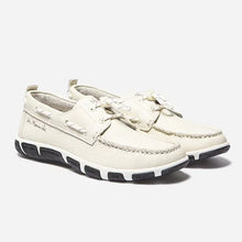 Load image into Gallery viewer, Women&#39;s shoes Spirit Boat White Leather
