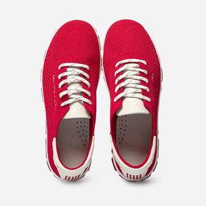 Women's Tennis Recycled Textile Red