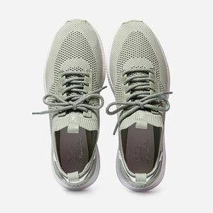 Women's Sneakers Recycled Textile Green